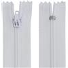 Aerzetix - C63533 - Set di 10 Cerniere Lampo a Spirale N°3 Non separabile 65cm in Nylon - cursore autobloccante in Metallo - Colore Bianco - Abbigliamento Cucito Pantaloni merceria