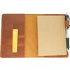 JJNUSA Agenda ricaricabile in pelle compatibile con Hobonichi Cousin, Stalogy, Midori, Bibbia A6 10,4 x 14,7 cm, copertina per diario di viaggio 10,5 cm x 14,8 cm (marrone)