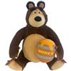 PTS SRL Masha e Orso Peluche Orso con Barile Miele Dimensione 25 cm