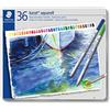 Staedtler - Matite Acquerellabili Utilizzabili Anche a Secco, Matite Colorate Bambini con Mina Morbida, Colori a Matita Luminosi, Set Matite da Disegno per Cancelleria Scuola e Cartoleria - 36 Pezzi