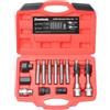Zoomtools 13 pezzi Kit di strumenti per la rimozione della puleggia dell'alternatore Strumento per la rimozione della puleggia dell'alternatore Strumenti per l'estrattore di disaccoppiamento