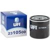 UFI Filters, Filtro Olio 23.105.00, per Ricambio, Adatto a Auto e Moto, Applicabile su Diversi Modelli Ame, Cagiva, Citroen, Ducati, Harley Davidson, Mosa, Peugeot e Talbot