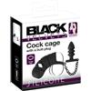 Black Velvets Gabbia per pene Black Velvets con a Nero