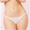 Seven 'til Midnight Seven Til Midnight Tropical Galloon Lace Perizoma XL, colore: bianco