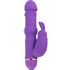 Teazers Vibratore Coniglio - Vibratore per Donna con Stimolatore Clitorideo Coniglietto - Punto G Vibratore con 20 Modalità di Vibrazione - Design Carino - Viola