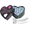 Tease & Please Heart Full of Love & Lust (EN-ES) - Giochi Erotitici Sexy per Coppie per Momenti Intimi Insieme - Giochi Sexy per Coppia Adulti con 100 Compiti Birichini per Lui e per Lei