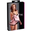 Cottelli Collection Set Rosa Rosa Babydoll
