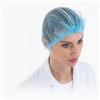 No Brand Cuffia detectabile - taglia unica - PLP - blu - conf. 100 pezzi (unità vendita 1 pz.)