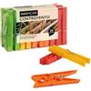 PERFETTO Mollette biancheria Controvento Colours - colori assortiti - Perfetto - conf. 20 pezzi (unità vendita 1 pz.)