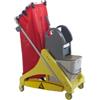TAXON Carrello per pulizie QO-Kart Multi - salvaspazio - 30 L - 42 x 78 x 108 cm - Taxon (unità vendita 1 pz.)