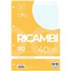 PIGNA Ricambi forati Quaxima - A4 - 5 mm c-margine - 80 gr - Pigna - conf. 40 pezzi (unità vendita 1 pz.)