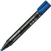 STAEDTLER Marcatore Lumocolor Permanent 350 - punta a scalpello - tratto 2 - 5 mm - blu - Staedtler (unità vendita 10 pz.)