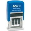 COLOP Timbro Mini Dater S160-L3 Datario + REGISTRATO - 4 mm - autoinchiostrante - Colop (unità vendita 1 pz.)
