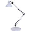 ALBA Lampada da tavolo Architect - a fluorescenza - 42 x 39 cm - base diametro 20 cm - 11 W - bianco - Alba (unità vendita 1 pz.)