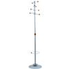 Unisit Appendiabiti Dallas - con portaombrelli - 8 posti - 180 x 40 cm - grigio - Unisit (unità vendita 1 pz.)