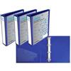 STARLINE Raccoglitore personalizzabile KingShow - 22 x 30 cm - 4 anelli a D 65 mm - dorso 8 cm - blu - Starline (unità vendita 1 pz.)