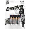 Energizer Pila ministilo AAA - 1,5V - Everyday - LR03 - Energizer- blister 4 pezzi (unità vendita 1 pz.)