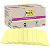 POST-IT Blocco foglietti Post-it SuperSticky - 622R-SS8CY - 75 x 127 mm - carta riciclata - giallo Canary - 70 fogli - Post-it - conf. 8 bl occhi (unità vendita 1 pz.)