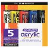 DALER ROWNEY Colore acrilico fine Graduate - 120 ml - colori assortiti - Daler Rowney - 5 pezzi (unità vendita 1 pz.)