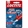 LOCTITE Colla Super Attak - adesivo liquido e attivatore in penna - adatto per tutti i tipi di plastica - 2 gr + 4 ml - trasparente - Loctit e (unità vendita 1 pz.)