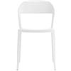 Unisit Seduta attesa Mina - con braccioli fissi - bianco - Unisit (unità vendita 4 pz.)