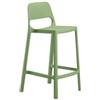 Unisit Sgabello alto Nuke - PP - verde - Unisit (unità vendita 1 pz.)