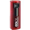 COLOP Timbro Pocket Stamp Plus 20 - 14 x 38 mm - 4 righe - autoinchiostrante - rosso rubino - Colop (unità vendita 1 pz.)