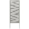 Verdemax Pannello decorativo - metallo - 30 x 90 cm - grigio - Verdemax (unità vendita 1 pz.)
