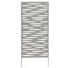 Verdemax Pannello decorativo - metallo - 50 x 100 cm - grigio - Verdemax (unità vendita 1 pz.)