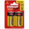 Energizer Pila torcia - D - LR20 -Eveready Gold - alcalina - Energizer - blister 2 pezzi (unità vendita 1 pz.)
