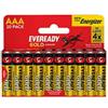 Energizer Pila ministilo AAA - 1,5V - Eveready Gold - alcalina - Energizer - blister 20 pezzi (unità vendita 1 pz.)