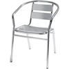 Verdelook Sedia attesa - alluminio - 54 x 59 x 74 cm - Verdelook (unità vendita 1 pz.)