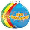 BIG PARTY Palloncino - diametro 26 cm - lattice - Buon compleanno - Big Party - conf. 10 pezzi (unità vendita 1 pz.)