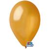 BIG PARTY Palloncino - diametro 26 cm - lattice - metal oro - conf. 12 pezzi (unità vendita 1 pz.)