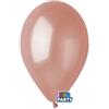 BIG PARTY Palloncino - diametro 26 cm - lattice - metal rosa gold - conf. 12 pezzi (unità vendita 1 pz.)