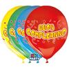 BIG PARTY Palloncino - diametro 30 cm - lattice - Buon compleanno - conf. 8 pezzi (unità vendita 1 pz.)