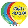 BIG PARTY Palloncino - diametro 30 cm - lattice - Tanti auguri - conf. 8 pezzi (unità vendita 1 pz.)