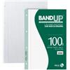BM Ricambi BandUP forati rinforzati - A4 - 4mm c-margine - 100gr - BM - conf. 40 pezzi (unità vendita 1 pz.)