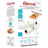 GIRMI Rullo per sottovuoto - 22 x 500 cm - PE - trasparente - Girmi - conf. 2 pezzi (unità vendita 1 pz.)
