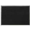 Medial Tappeto Aqua 65 - 60 x 90 cm - nero - Medial International (unità vendita 1 pz.)