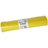 Bio Extrusion Sacco rifiuti - PCR - 90 x 120 cm - 120 L - 60 gr - giallo -Bio Extrusion - conf. 10 pezzi (unità vendita 1 pz.)