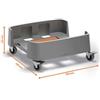 DURABLE Carrello quadrato per bidoni DURABIN da 90L - 4 ruote - 39 × 16,5 × 41,5 cm - rPP - Durable (unità vendita 1 pz.)