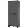 TERRY Armadio CAB2680 ardesia - 2 ante - 68 x 39 x 172 cm - plastica - nero - Terry (unità vendita 1 pz.)