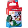 Geko Nastro adesivo telato Tex - 19 mm x 2,7 m - verde - Geko (unità vendita 1 pz.)
