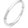 Giovanni Raspini / Rock / bracciale bangle Silk rigido piccolo / argento - 11391