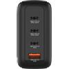 Verbatim 30240 Verbatim Mini GaN Charger 4 Port 140W w Display (EU/UK/US)