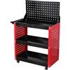 Linea Garden Friend Carrello portautensili 3 ripiani con pannello preforato porta attrezzi - 35x75x106H cm