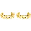 SOFIA MILANI - Orecchini da Donna in Argento 925 - Placcati in Oro - Piercing Finto a Cuore - E2733