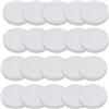 Tinoaly 20pz Cuscinetti Lucidanti per Filtro dell'Acqua per Fluval Fx4 Fx5 Fx6, 18x2,2cm Fibra Fine Acquario Filtro Contenitore Tamponi Filtri Parti Ricambio Pratiche e Accessori(Bianco)