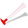 FUN FAN LINE. Pack 3 Trombe Vuvuzela Allungabili per Animazione Sportiva. Trombetta Potente 108dB Smontabile. Accessorio Stadio per Calcio ed Eventi. Tromba Pieghevole Portatile. (Italia)